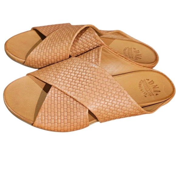 DNA Crossband Sandals In Tan - Picture 4 of 6
